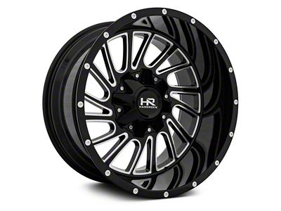 Hardrock Offroad Overdrive Gloss Black 6-Lug Wheel; 22x10; -25mm Offset (99-06 Silverado 1500)
