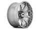 Hardrock Offroad Painkiller Xposed Chrome 6-Lug Wheel; 20x10; -19mm Offset (99-06 Silverado 1500)