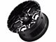 Hardrock Offroad Reckless Xposed Gloss Black Milled 6-Lug Wheel; 20x10; -19mm Offset (99-06 Silverado 1500)