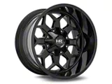 Hardrock Offroad Indestructible Gloss Black 6-Lug Wheel; 20x10; -19mm Offset (23-26 Colorado)