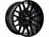 Hardrock Offroad Commander Gloss Black 6-Lug Wheel; 20x10; -19mm Offset (21-26 F-150)