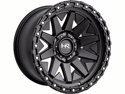 Hardrock Offroad H106 Matte Black 6-Lug Wheel; 17x9; -12mm Offset (21-25 F-150)
