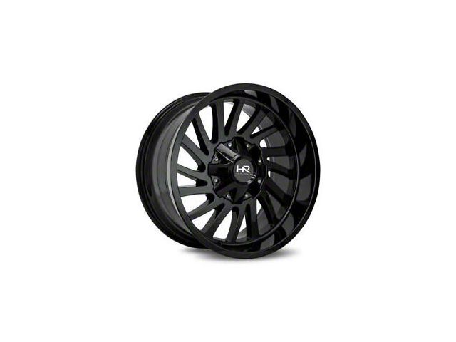 Hardrock Offroad Overdrive Gloss Black 6-Lug Wheel; 22x10; -25mm Offset (21-24 F-150)