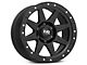 Hardrock Offroad H100 Matte Black 6-Lug Wheel; 17x8.5; 0mm Offset (14-18 Silverado 1500)