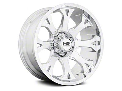 Hardrock Offroad Bloodshot Xposed Chrome 6-Lug Wheel; 24x14; -76mm Offset (19-24 RAM 1500)