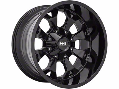 Hardrock Offroad Devastator Gloss Black 5-Lug Wheel; 20x10; -19mm Offset (09-18 RAM 1500)