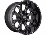 Hardrock Offroad Devastator Gloss Black Milled 5-Lug Wheel; 20x10; -19mm Offset (09-18 RAM 1500)