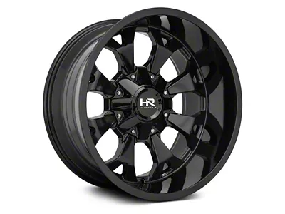 Hardrock Offroad Devastator Gloss Black 5-Lug Wheel; 20x12; -51mm Offset (09-18 RAM 1500)