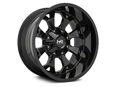 Hardrock Offroad Devastator Gloss Black 6-Lug Wheel; 22x10; -25mm Offset (19-25 RAM 1500)