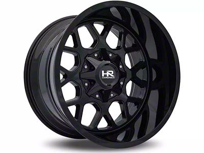 Hardrock Offroad Gunner Gloss Black 6-Lug Wheel; 20x10; -19mm Offset (19-25 RAM 1500)