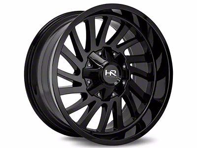 Hardrock Offroad H708 Overdrive Gloss Black 8-Lug Wheel; 20x10; -19mm Offset (06-08 RAM 1500 Mega Cab)