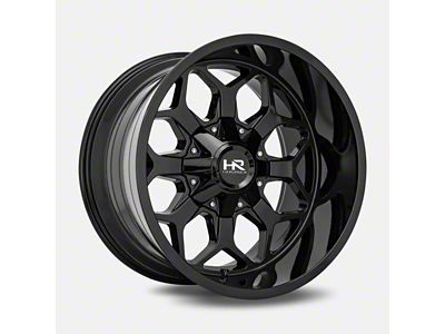 Hardrock Offroad H712 Gloss Black 6-Lug Wheel; 20x9; 0mm Offset (19-25 RAM 1500)