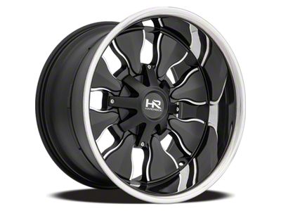 Hardrock Offroad Insane Satin Black Milled 5-Lug Wheel; 20x12; -44mm Offset (09-18 RAM 1500)