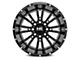 Hardrock Offroad Spine Xposed Gloss Black Milled 5-Lug Wheel; 20x9; 0mm Offset (02-08 RAM 1500, Excluding Mega Cab)