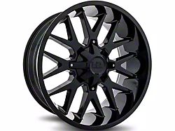 Hardrock Offroad H700 Affliction Gloss Black 8-Lug Wheel; 20x9; 0mm Offset (19-25 RAM 2500)