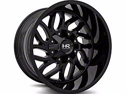 Hardrock Offroad H707 Destroyer Gloss Black 8-Lug Wheel; 22x10; -25mm Offset (19-26 RAM 2500)