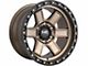Hardrock Offroad H104 Matte Bronze 6-Lug Wheel; 17x9; 1mm Offset (19-23 Ranger)