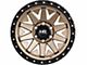Hardrock Offroad H106 Matte Bronze 6-Lug Wheel; 17x9; 1mm Offset (19-23 Ranger)