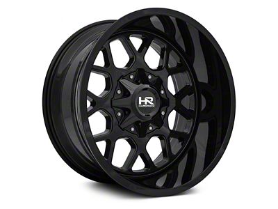Hardrock Offroad Gunner Gloss Black 8-Lug Wheel; 20x12; -44mm Offset (07-10 Sierra 2500 HD)