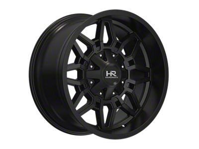 Hardrock Offroad H905 Polished 8-Lug Wheel; Left Directional; 24x12; -51mm Offset (01-06 Sierra 2500 HD)