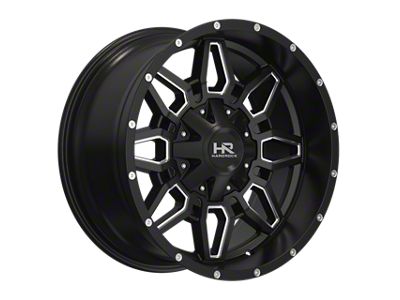 Hardrock Offroad H906 Polished 8-Lug Wheel; 24x12; -51mm Offset (01-06 Sierra 2500 HD)