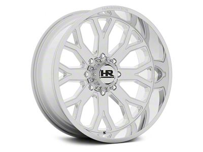 Hardrock Offroad Slammer Xposed Chrome 8-Lug Wheel; 20x9; 0mm Offset (07-10 Sierra 2500 HD)