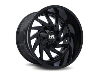 Hardrock Offroad Crusher Gloss Black 8-Lug Wheel; 20x12; -44mm Offset (07-10 Sierra 3500 HD SRW)