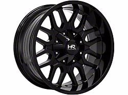 Hardrock Offroad Commander Gloss Black 6-Lug Wheel; 20x10; -19mm Offset (19-25 Silverado 1500)