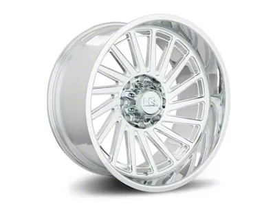 Hardrock Offroad H905 Polished 6-Lug Wheel; Right Directional; 22x12; -51mm Offset (19-25 Silverado 1500)