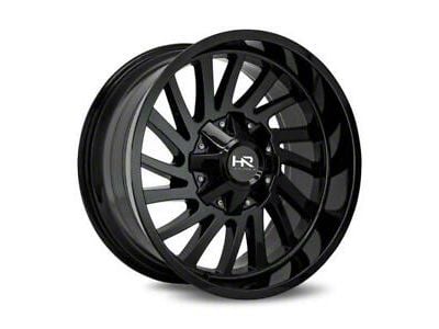Hardrock Offroad Overdrive Gloss Black 6-Lug Wheel; 22x10; -25mm Offset (19-25 Silverado 1500)