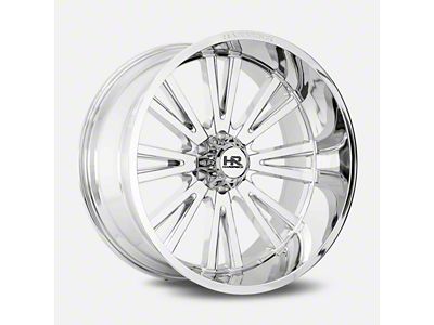 Hardrock Offroad Spine Xposed Chrome 8-Lug Wheel; 22x12; -44mm Offset (20-26 Silverado 3500 HD SRW)