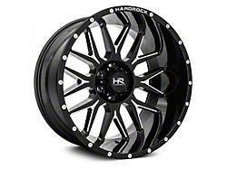 Hardrock Offroad Affliction Xposed Gloss Black Milled 6-Lug Wheel; 22x12; -44mm Offset (21-24 Tahoe)