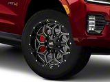 Hardrock Offroad Indestructible Gloss Black Milled 6-Lug Wheel; 20x10; -19mm Offset (21-26 Yukon)