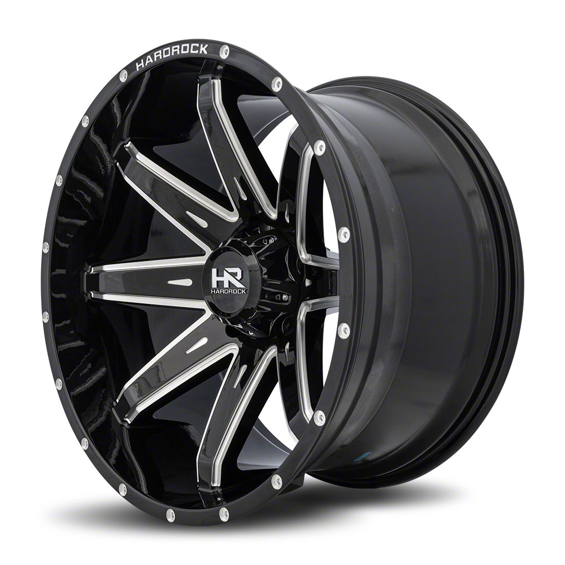 Hardrock Offroad Yukon Painkiller XPosed Gloss Black Milled 6-Lug