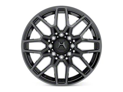 Hartes Metal Crossbow Gloss Black Machined with Satin Dark Tint 8-Lug Wheel; 20x9; 0mm Offset (01-06 Sierra 2500 HD)