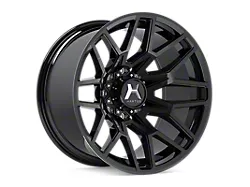 Hartes Metal Crossbow Satin Black 8-Lug Wheel; 20x9; 0mm Offset (01-06 Silverado 2500 HD)