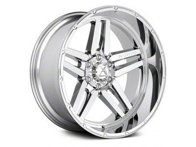 Hartes Metal Savage Polished 6-Lug Wheel; 20x9; 0mm Offset (07-13 Silverado 1500)