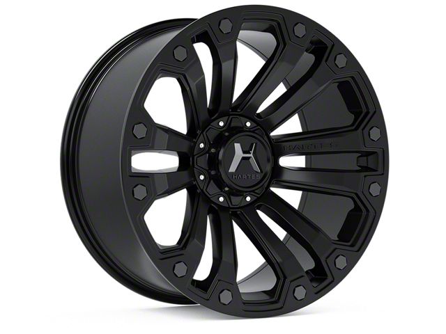 Hartes Metal Rhino Matte Black 6-Lug Wheel; 20x10; -18mm Offset (07-14 Tahoe)