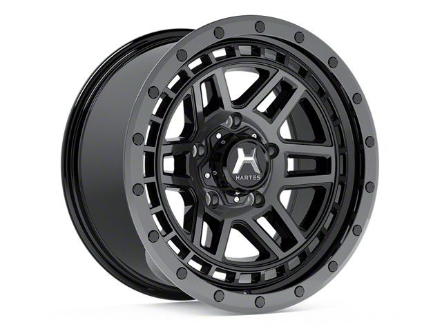 Hartes Metal Beast Matte Black 6-Lug Wheel; 18x9; 0mm Offset (09-14 F-150)