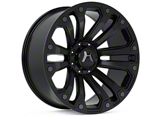 Hartes Metal Rhino Matte Black 5-Lug Wheel; 22x10; -18mm Offset (09-18 RAM 1500)