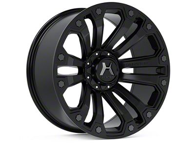 Hartes Metal Rhino Matte Black 5-Lug Wheel; 22x10; -18mm Offset (09-18 RAM 1500)