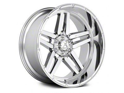 Hartes Metal Savage Polished 6-Lug Wheel; 20x9; 0mm Offset (21-25 F-150)