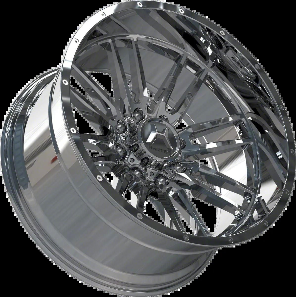 Hartes Metal Sierra 1500 Whipsaw Polished 6-Lug Wheel; 22x12; -44mm ...