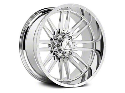 Hartes Metal Whipsaw Polished 8-Lug Wheel; 22x12; -44mm Offset (07-10 Sierra 2500 HD)