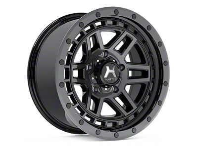 Hartes Metal Beast Matte Black 6-Lug Wheel; 18x9; 0mm Offset (19-24 Silverado 1500)