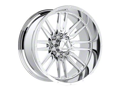 Hartes Metal Whipsaw Polished 6-Lug Wheel; 20x10; -18mm Offset (19-24 Silverado 1500)