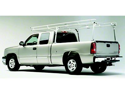 Heavy Duty Aluminum Truck Rack; 1,200 lb. Capacity (99-24 Silverado 1500 w/ 6.50-Foot Standard & 8-Foot Long Box)