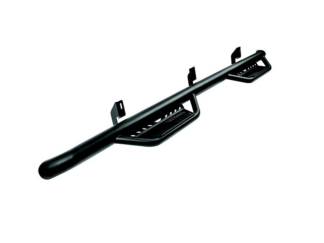Havoc Offroad HS2 Hoop Side Step Bars; Textured Black (09-14 F-150 SuperCrew)