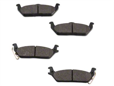 Hawk Performance Ceramic Brake Pads; Rear Pair (04-12 F-150, Excluding 2012 Raptor)