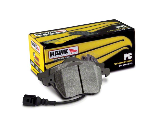 Hawk Performance Ceramic Brake Pads; Front Pair (99-06 Silverado 1500)